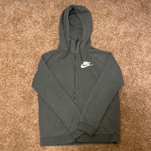 Nike zip up sweatshirt